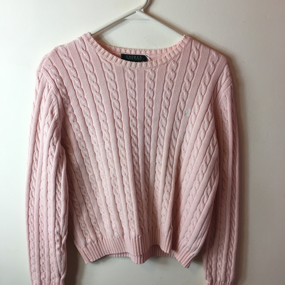Pink Ralph Lauren Sweater